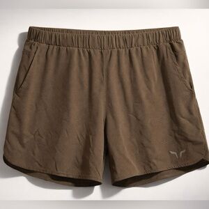 Taupe Athletic Shorts for Men